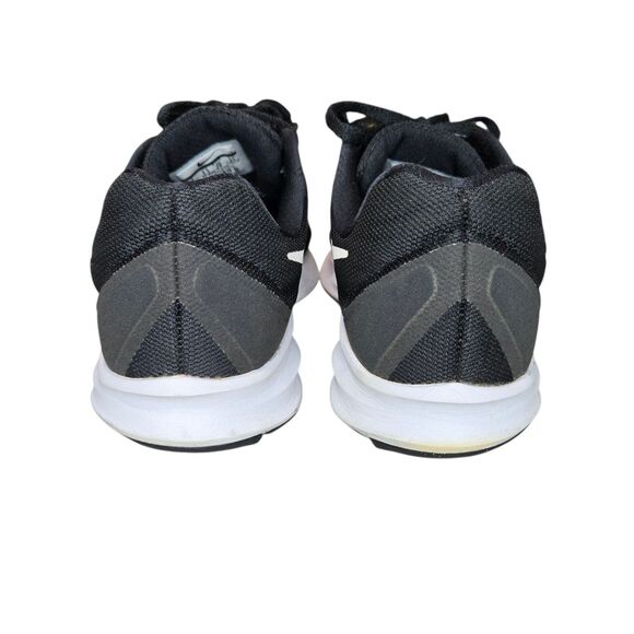Nike Shoes Womens 8 Downshifter 7 Running Sneakers Black Lace Up 881585-010 - Picture 3 of 12